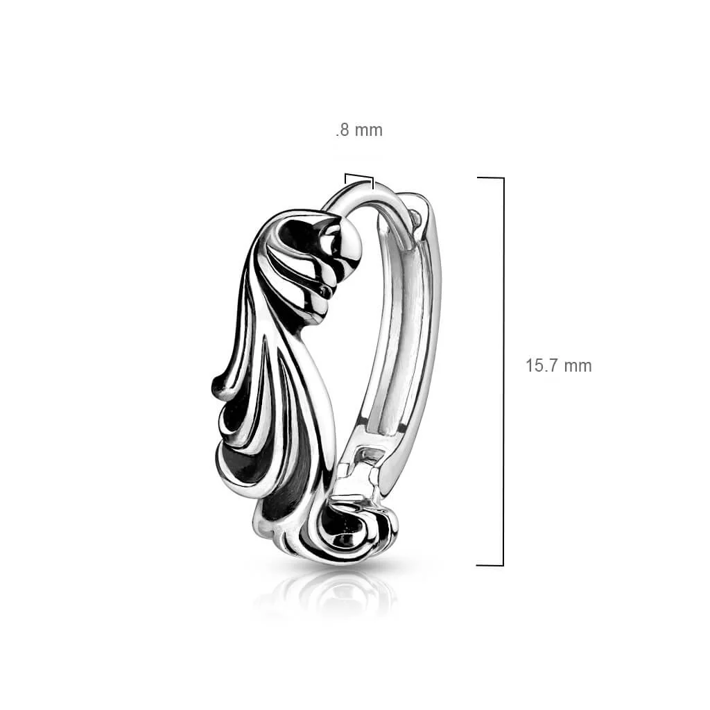 Fale srebrny clicker - Image 2