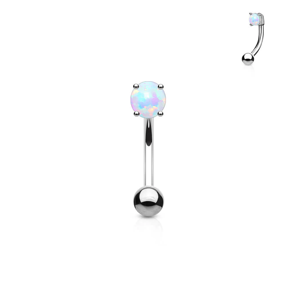 Kolczyk do brwi opal - Image 4