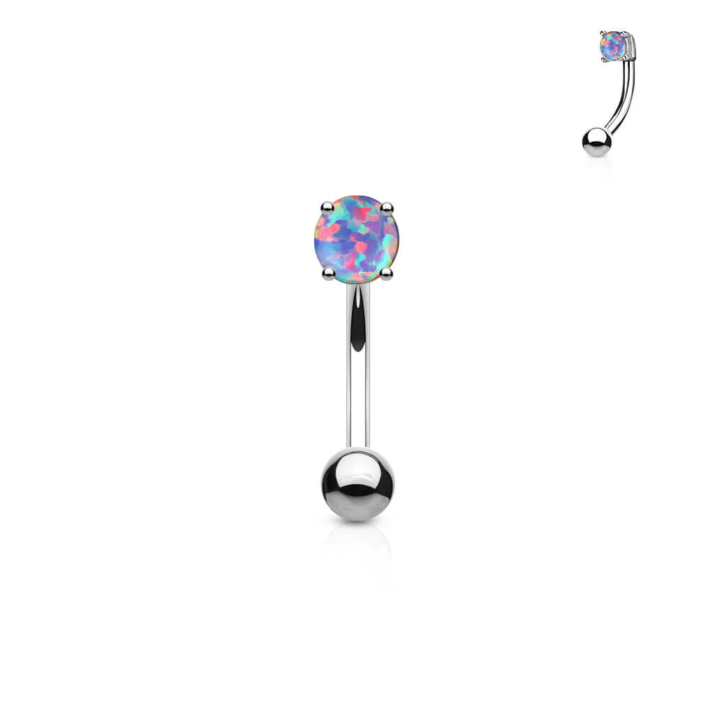Kolczyk do brwi opal - Image 5