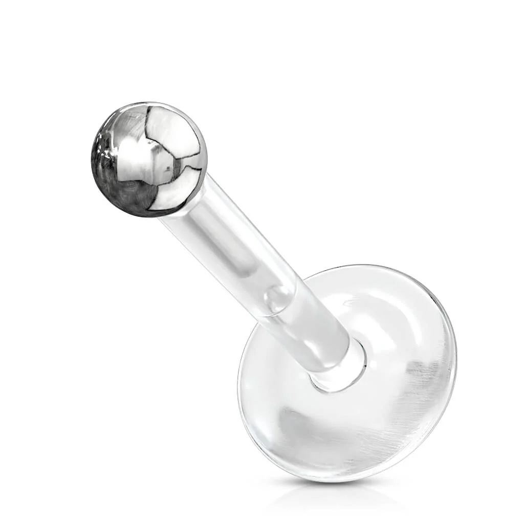 Złoto 585 labret kulka push-in - Image 5