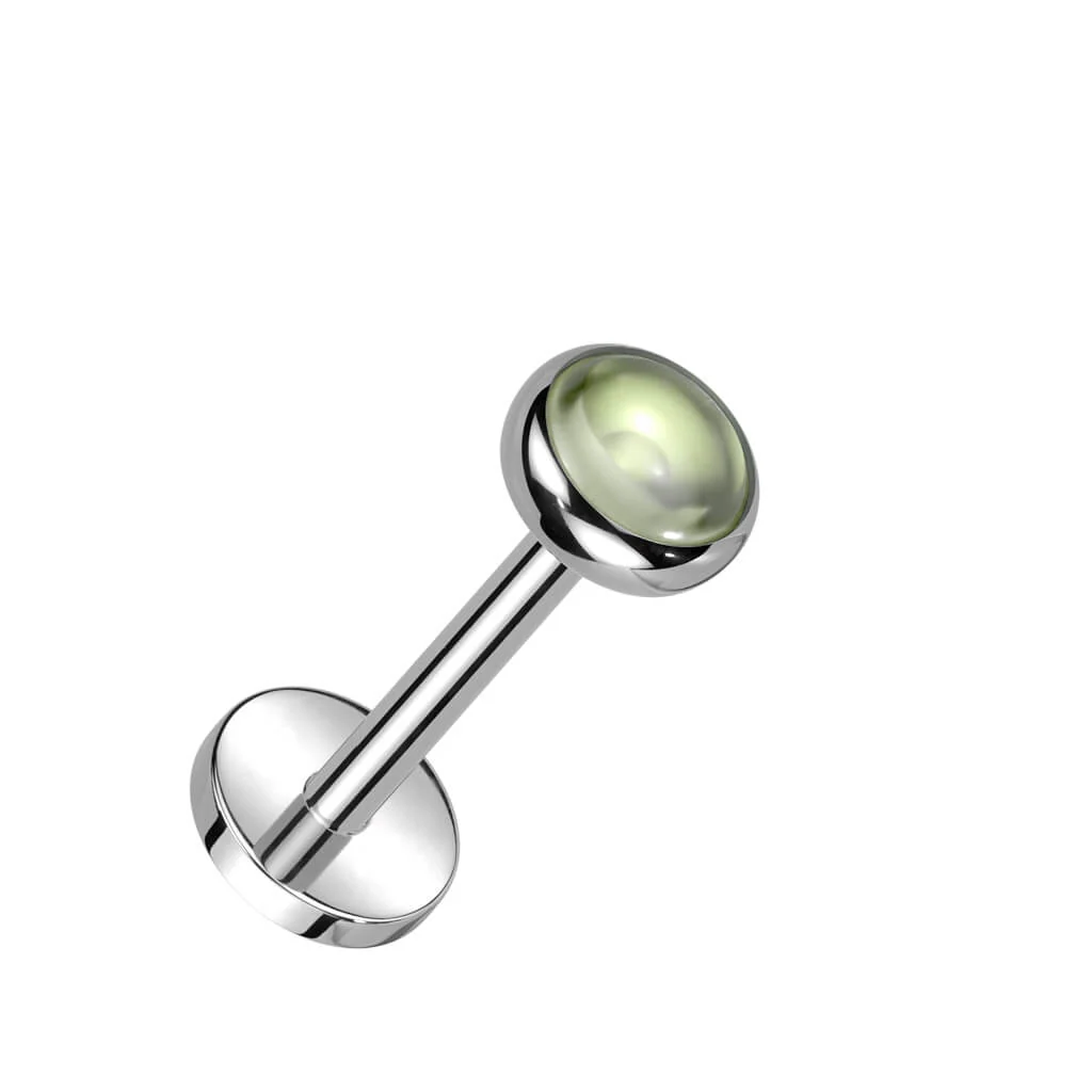 Tytan labret kamień półszlachetny push-in - Image 5
