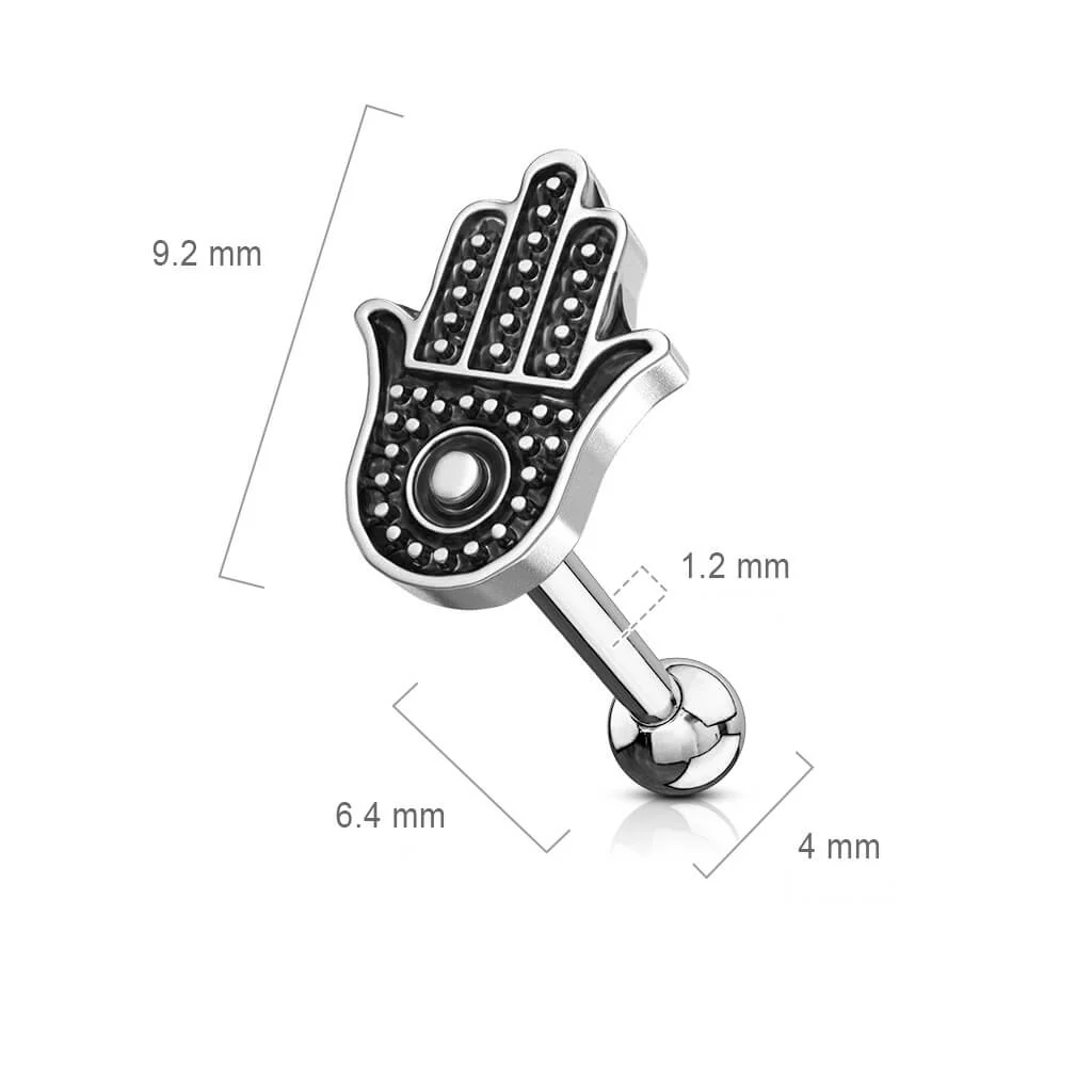 Sztanga hamsa srebrna - Image 2