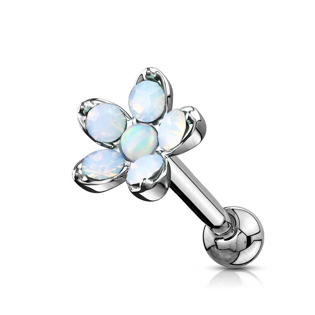 Sztanga kwiatek opal srebrny - Image 7