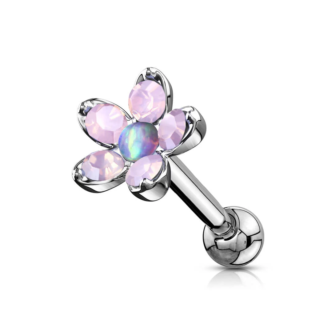 Sztanga kwiatek opal srebrny - Image 8