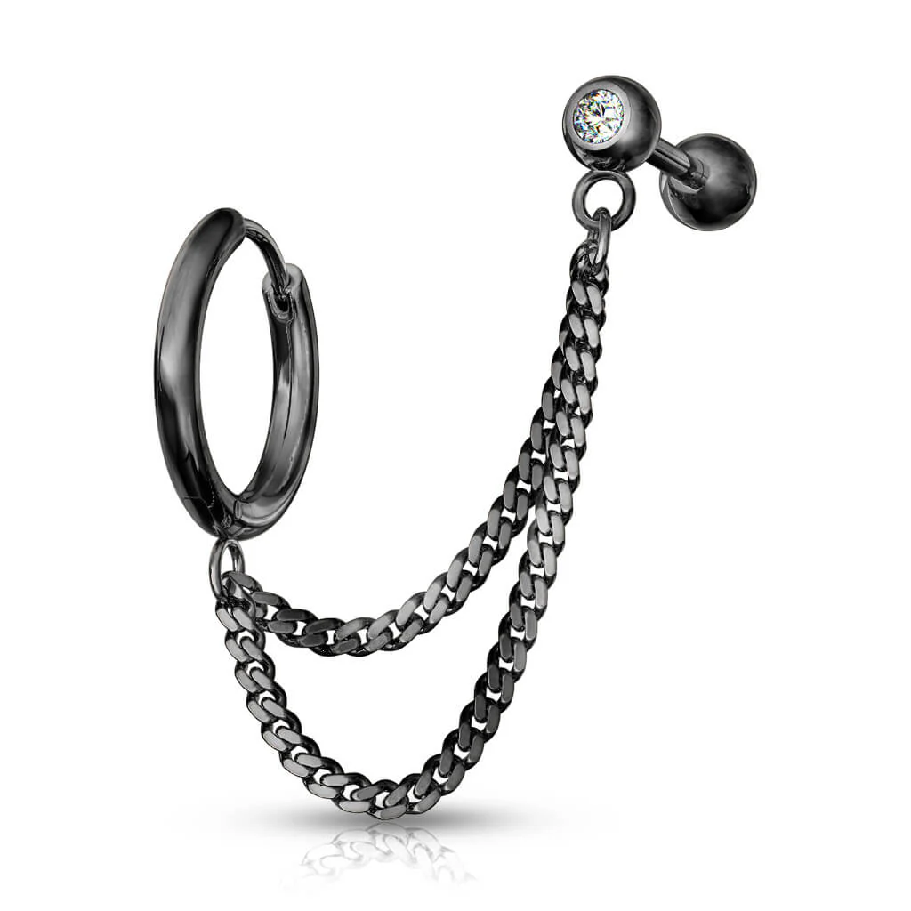 łańcuszek cyrkonia clicker - Image 7