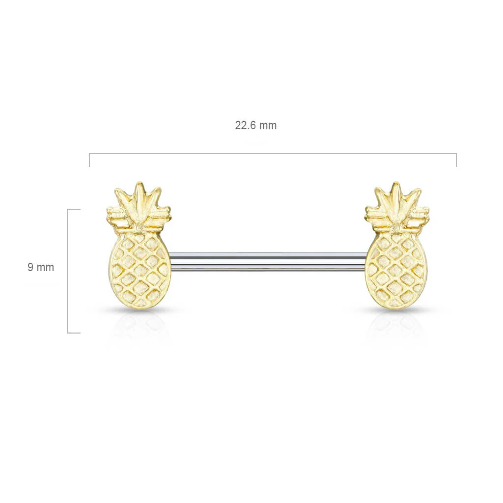 Kolczyk do sutka ananas - Image 2