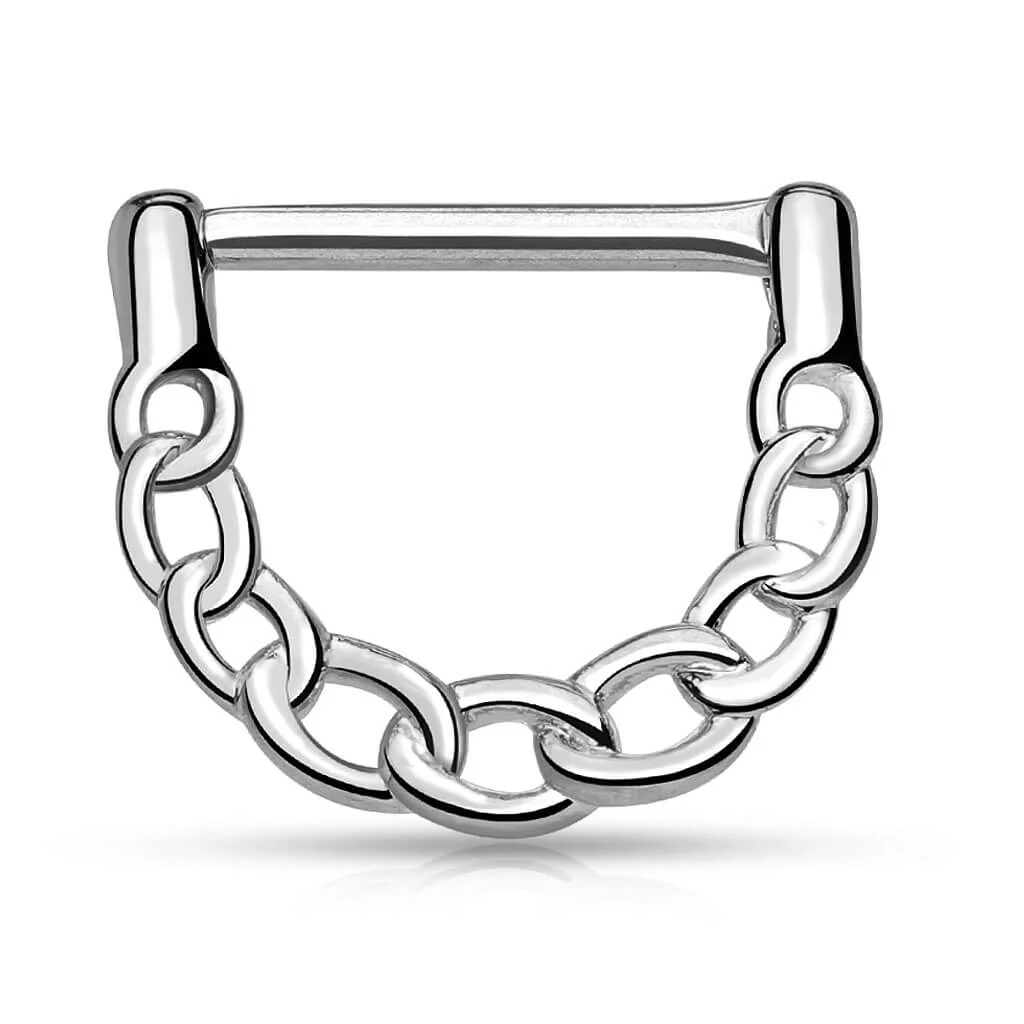 Kolczyk do sutka Łańcuch clicker - Image 4