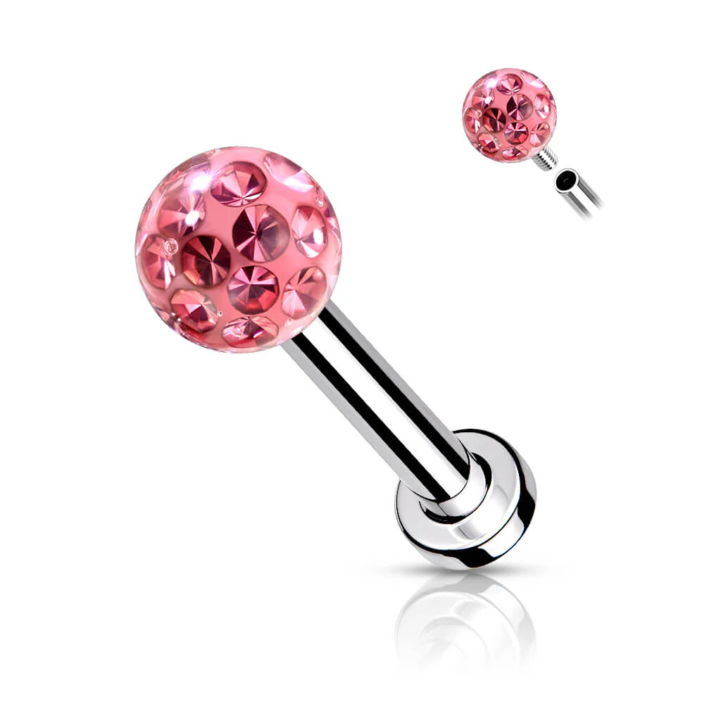 Labret kulka cyrkonia gwint wewnętrzny - Image 10