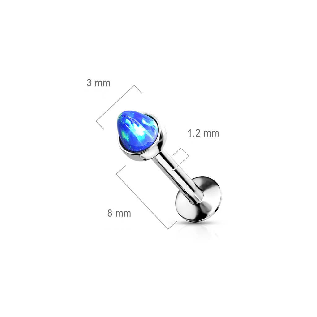 Labret opal gwint wewnętrzny - Image 2