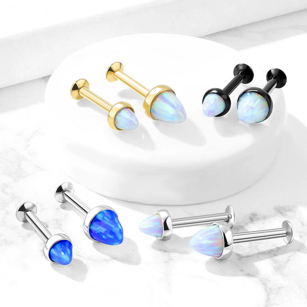 Labret opal gwint wewnętrzny - Image 5