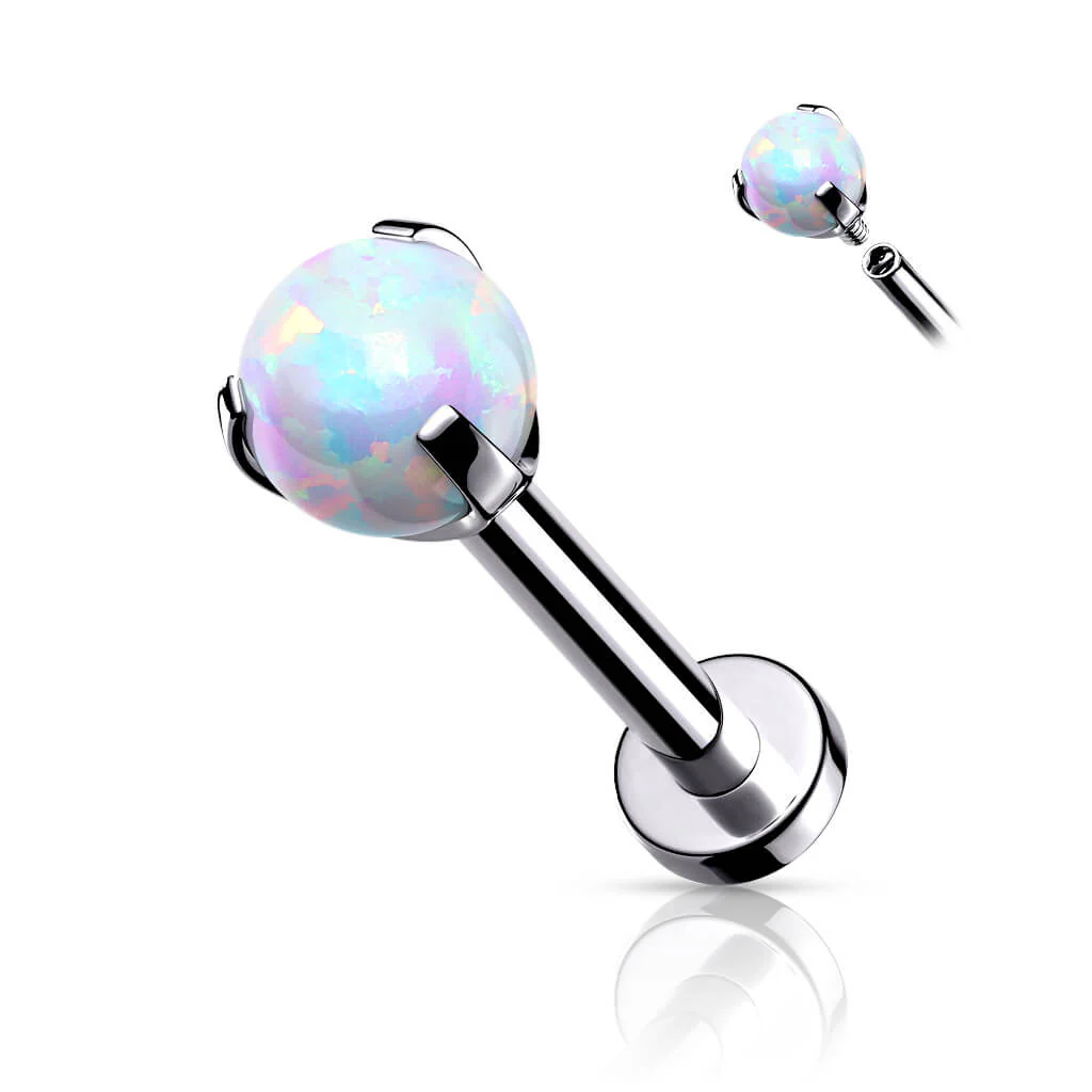 Labret opal gwint wewnętrzny - Image 10