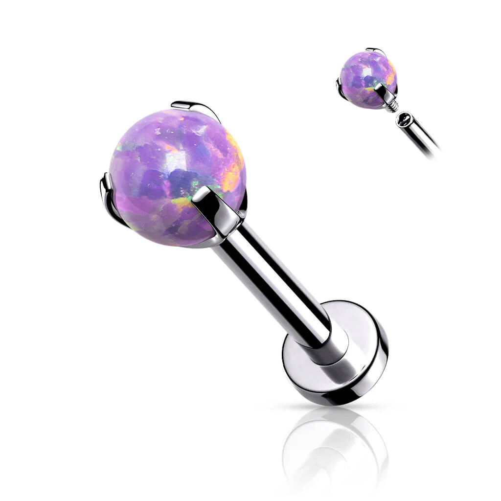 Labret opal gwint wewnętrzny - Image 11