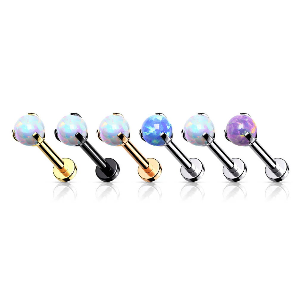Labret opal gwint wewnętrzny - Image 3