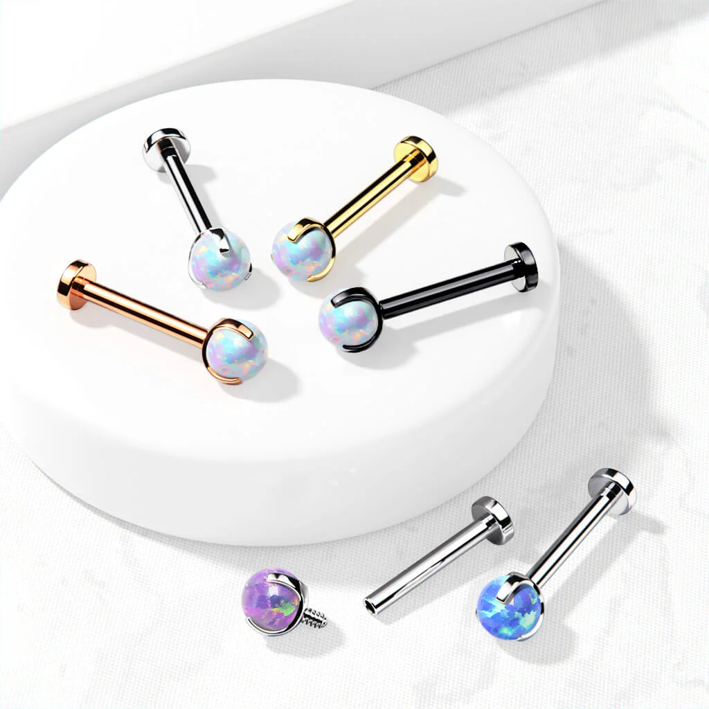 Labret opal gwint wewnętrzny - Image 5