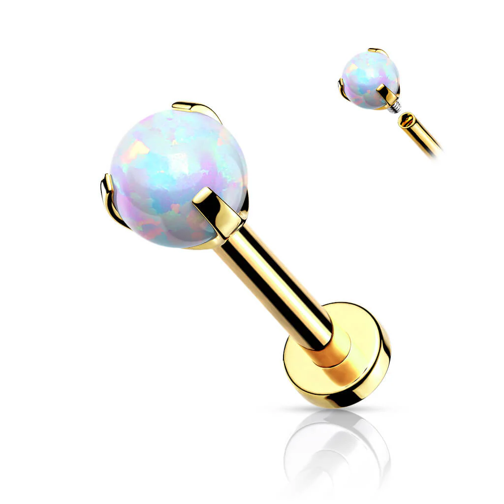 Labret opal gwint wewnętrzny - Image 6