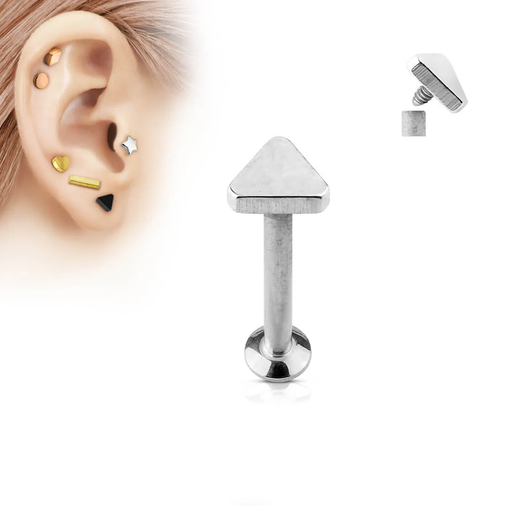 Labret trójkąt płaski gwint wewnętrzny - Image 5