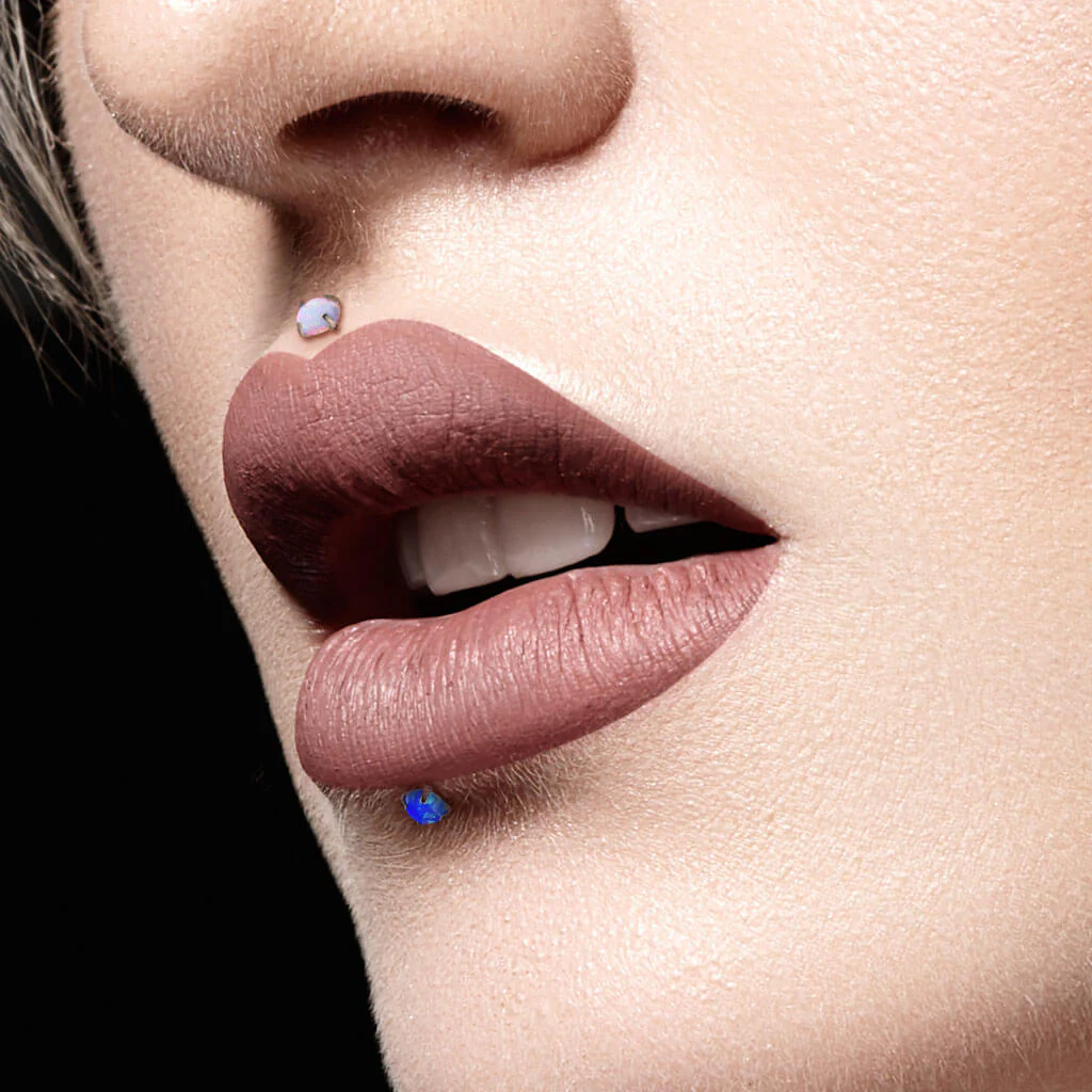 Labret opal okrągły - Image 4