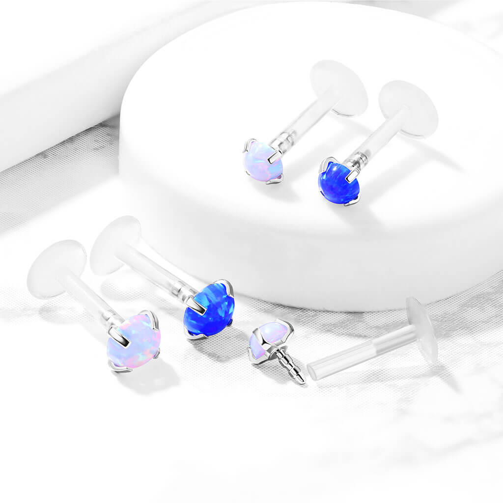 Labret opal okrągły - Image 5