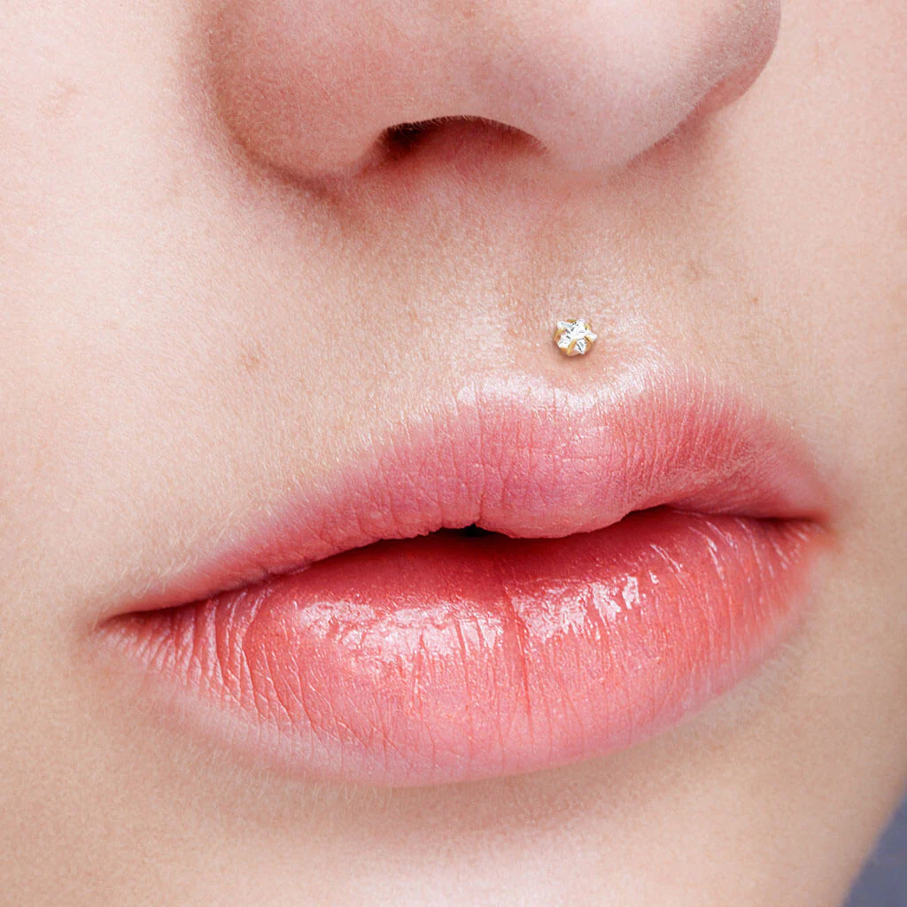 Labret cyrkonia gwiazdka - Image 4