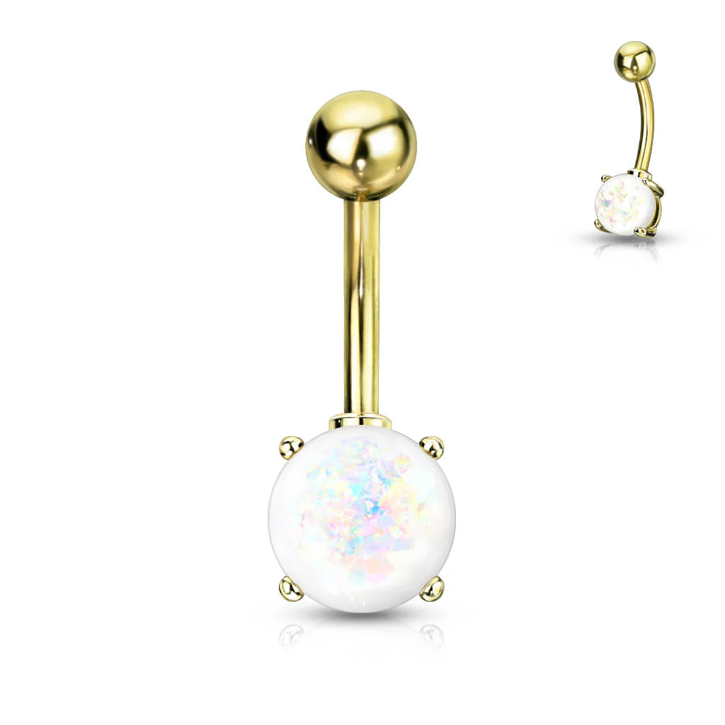 Kolczyk do pępka opal - Image 11