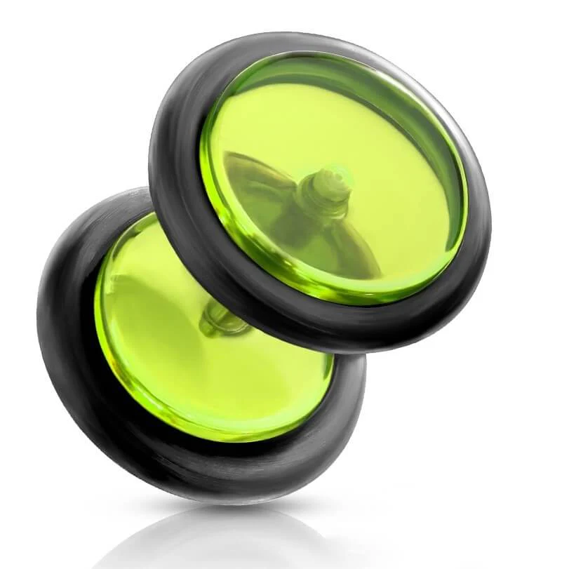 Akryl fake plug o-ring silikon akryl - Image 7