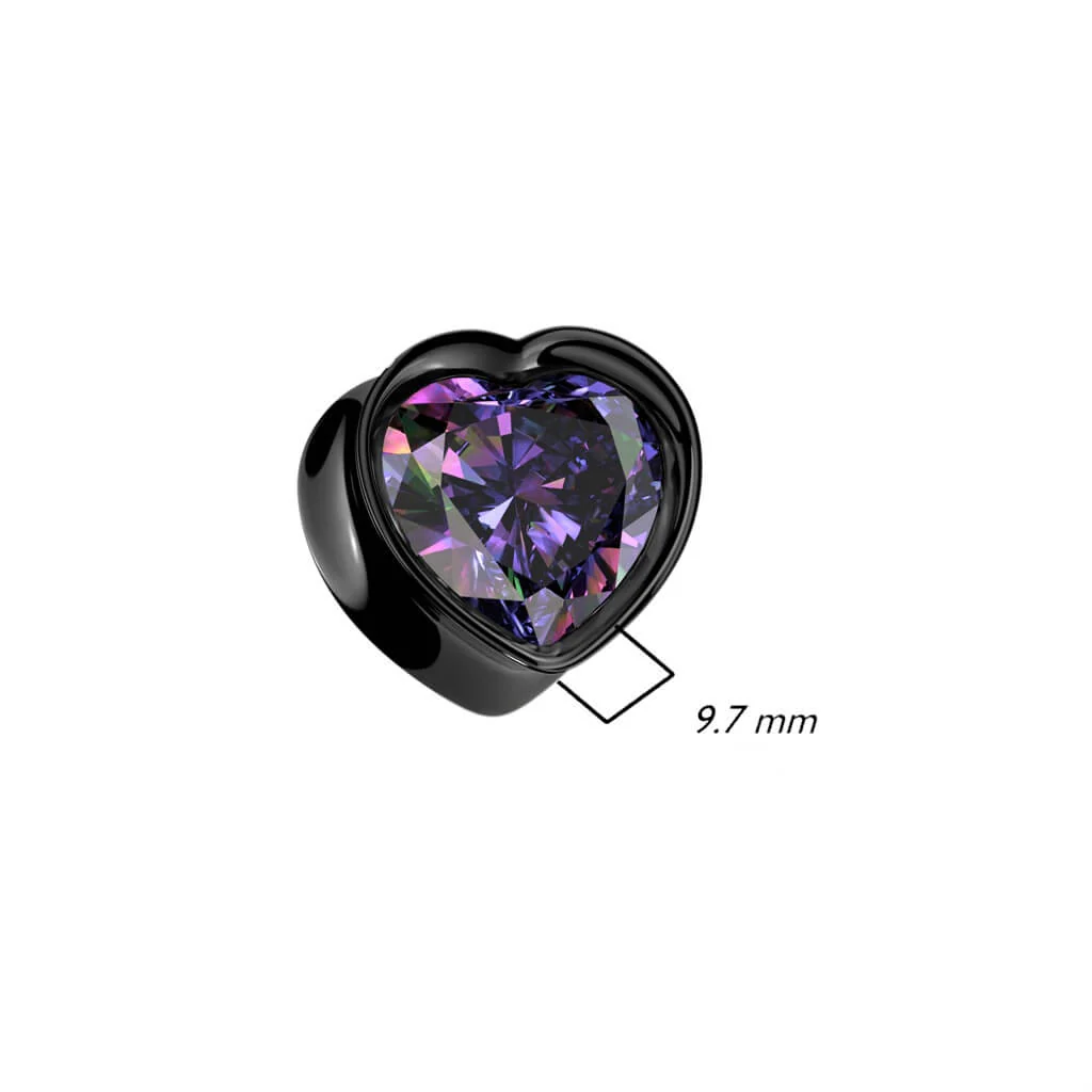 Plug cyrkonia serce - Image 2