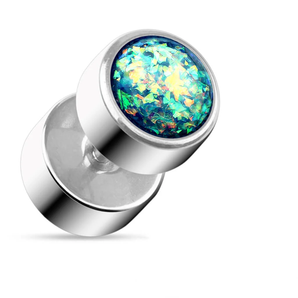 Fake plug opal okrągły gwint wewnętrzny - Image 2