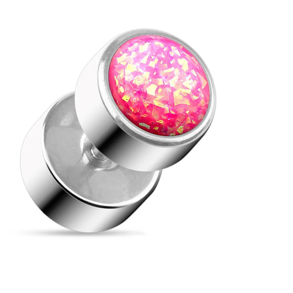 Fake plug opal okrągły gwint wewnętrzny - Image 3
