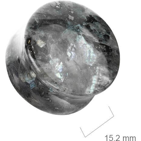 Plug labradoryt kamień naturalny - Image 2