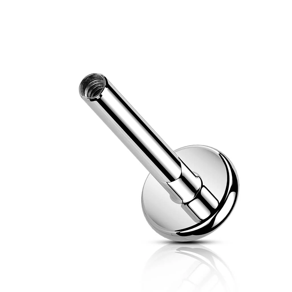 Pręcik labret z płaską podstawą gwint wewnętrzny - Image 3