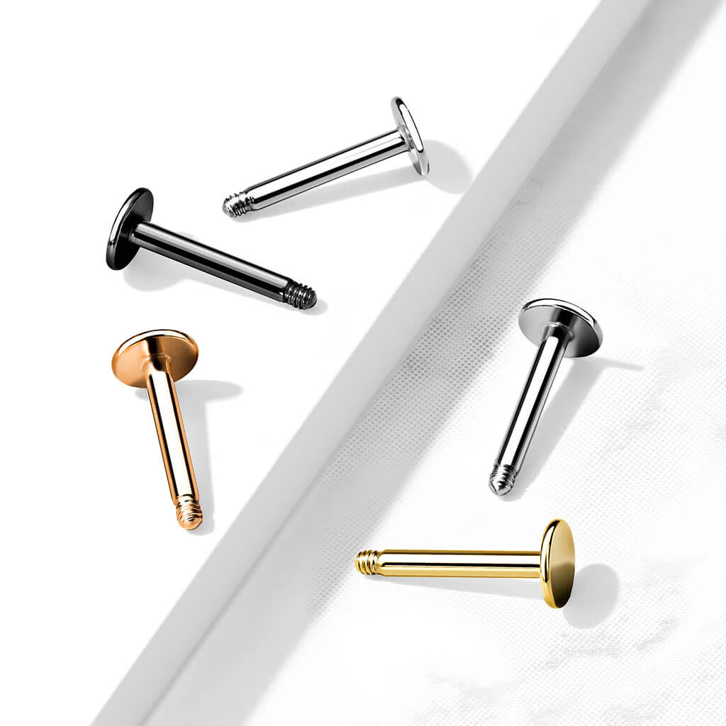 Pręcik labret z płaską podstawą - Image 3
