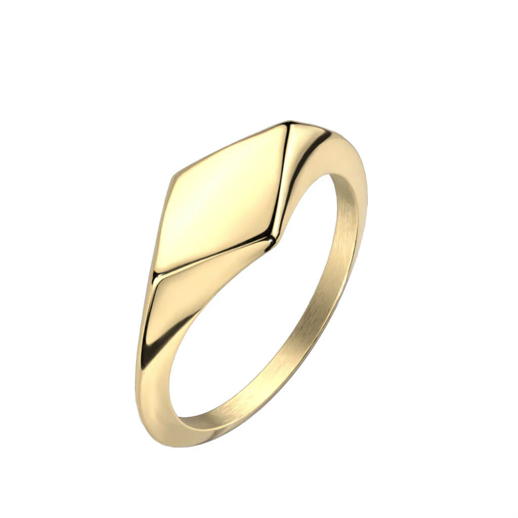 Kształt diamentu złoty - Image 2