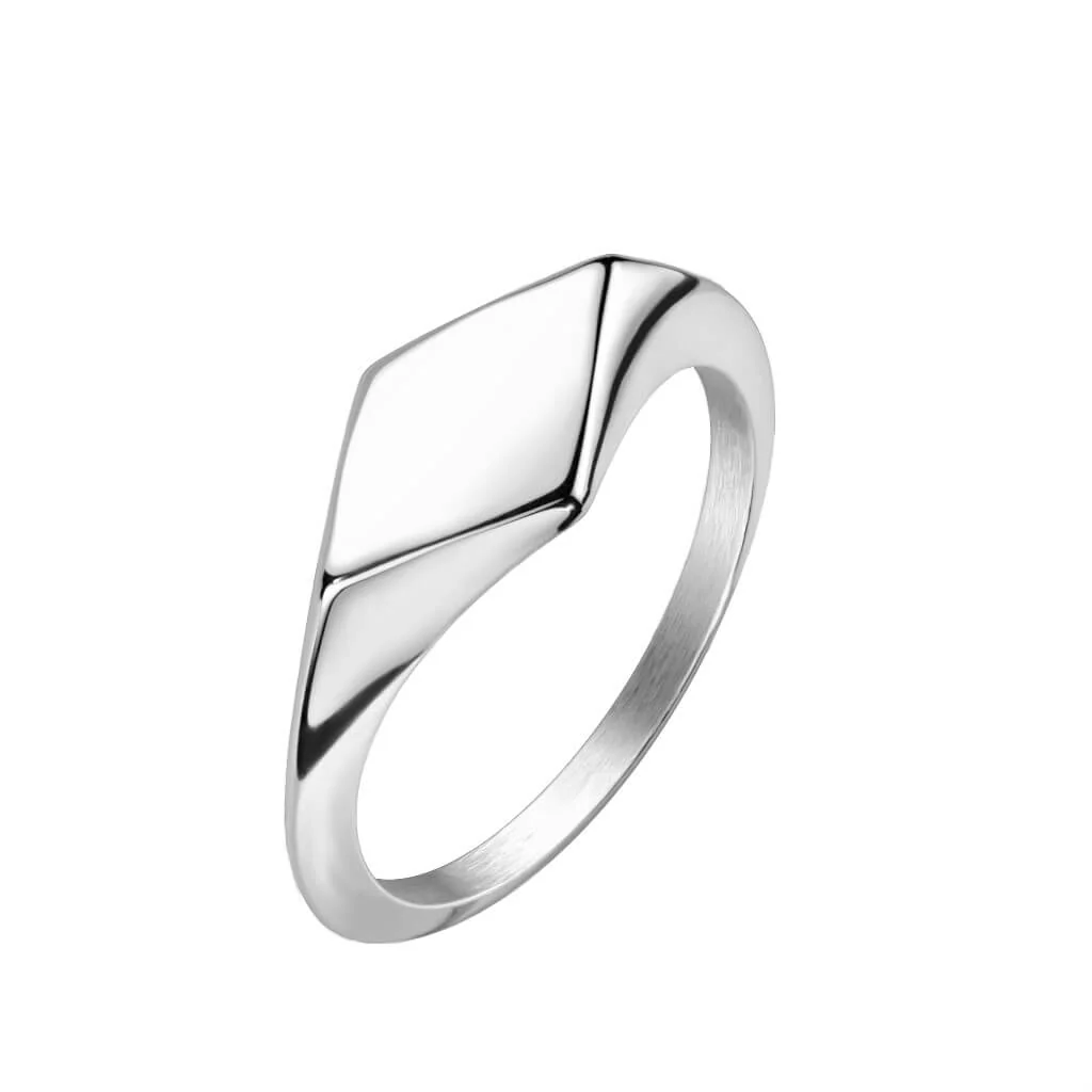 Kształt diamentu srebrny - Image 2