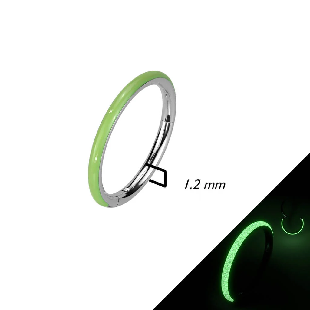 Tytan kółko Świecący w ciemności clicker - Image 2