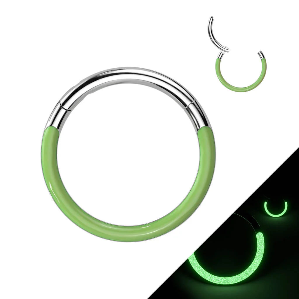 Tytan kółko Świecący w ciemności clicker - Image 3