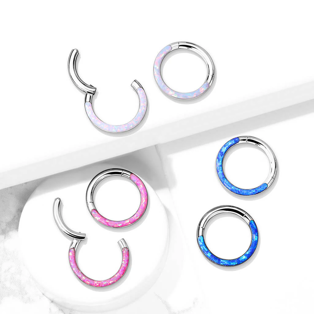 Tytan kółko opal clicker - Image 5