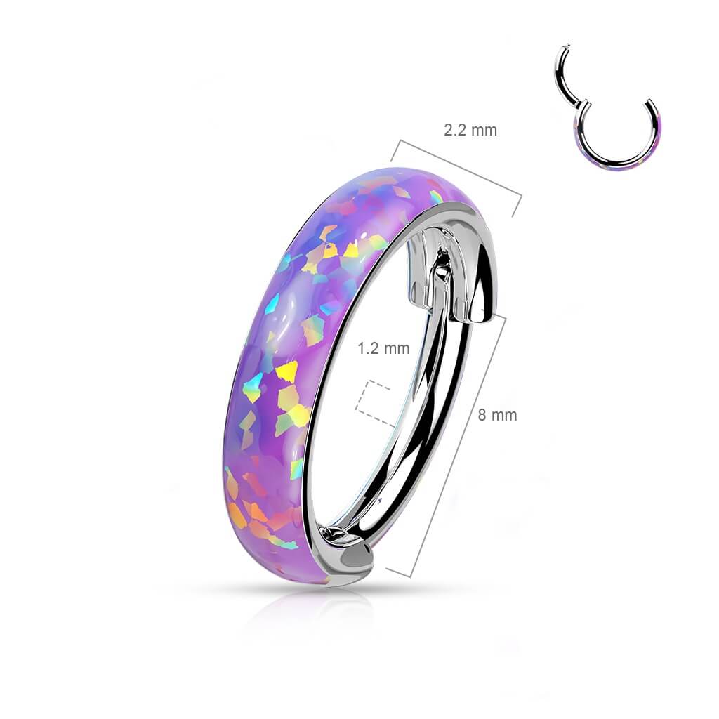 Tytan kółko opal clicker - Image 2
