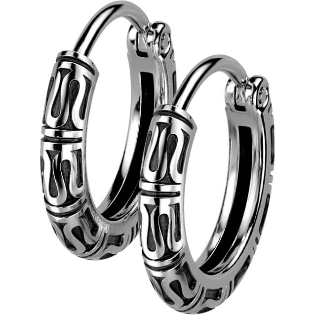 Tribal srebrny clicker - Image 2