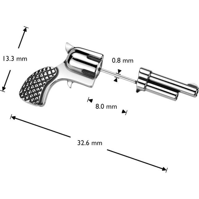 Pistolet rewolwer broń - Image 2