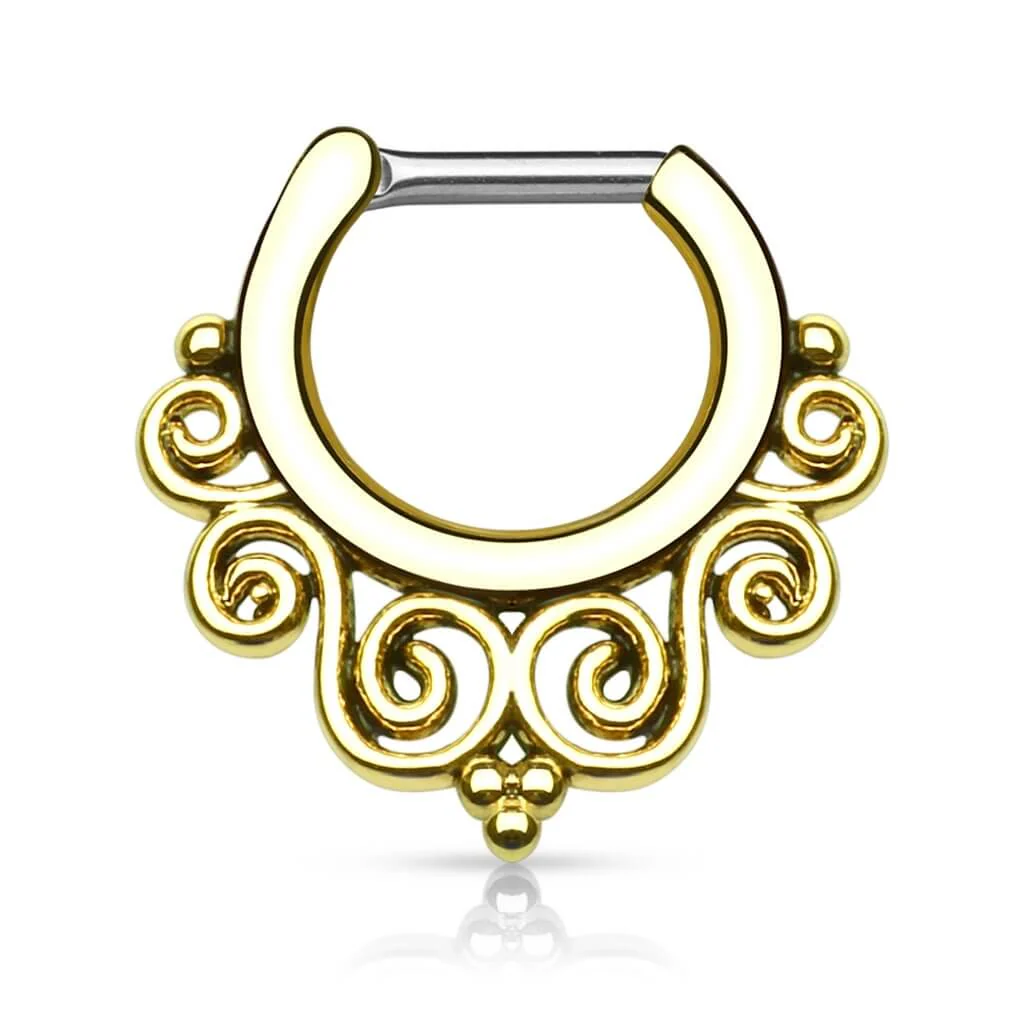 Septum clicker tribal clicker - Image 2