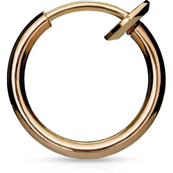 Fake piercing do nosa kółko - Image 8