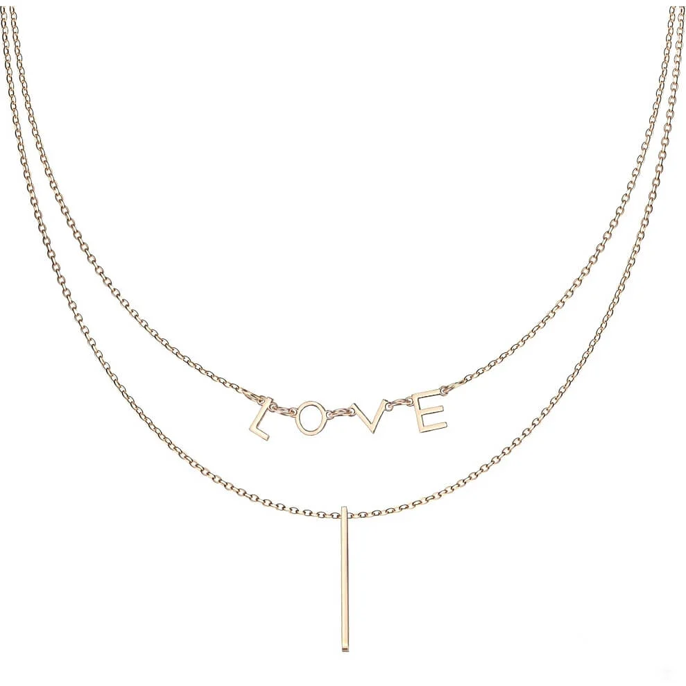 Podwójny łańcuszek love - Image 4