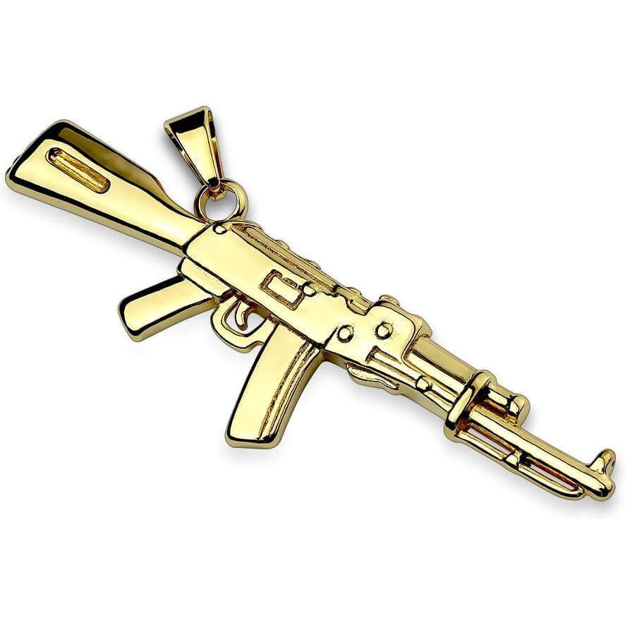 Karabin półautomatyczny złoty - Image 2