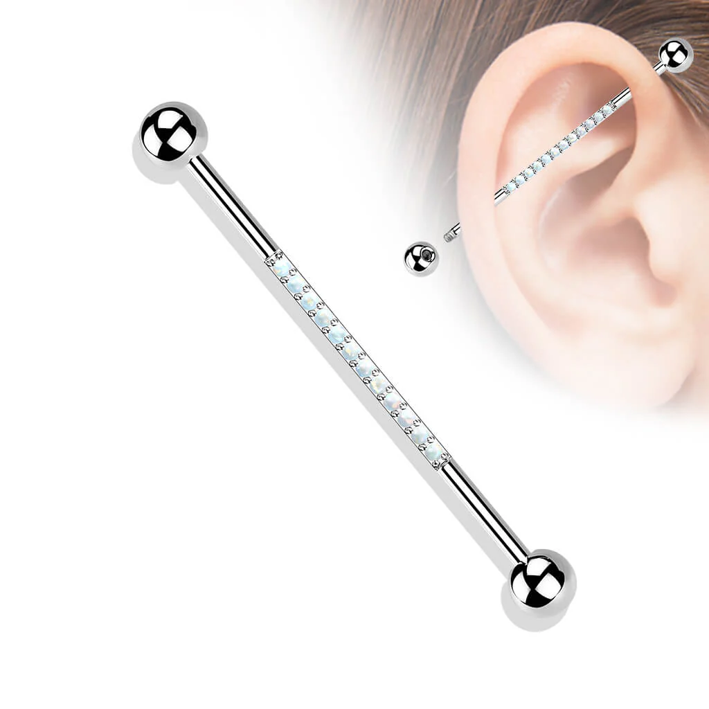 Tytan sztanga industrial cyrkonia opal - Image 9