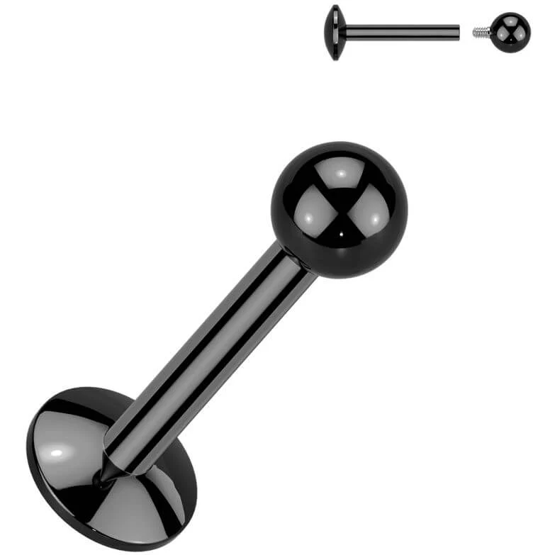 Tytan labret kulka podstawa 4mm gwint wewnętrzny - Image 4