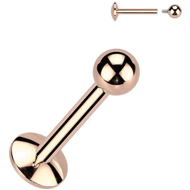 Tytan labret kulka podstawa 4mm gwint wewnętrzny - Image 5