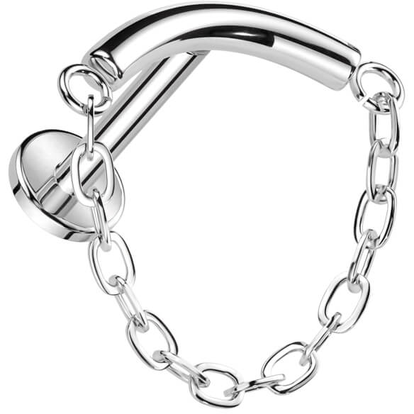 Tytan labret Łańcuszek gwint wewnętrzny - Image 5