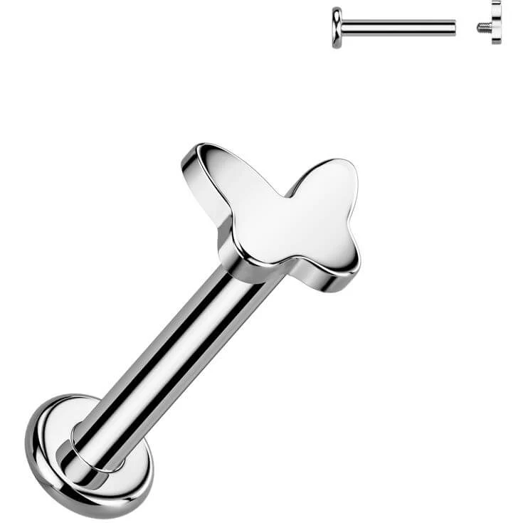 Tytan labret motylek gwint wewnętrzny - Image 3