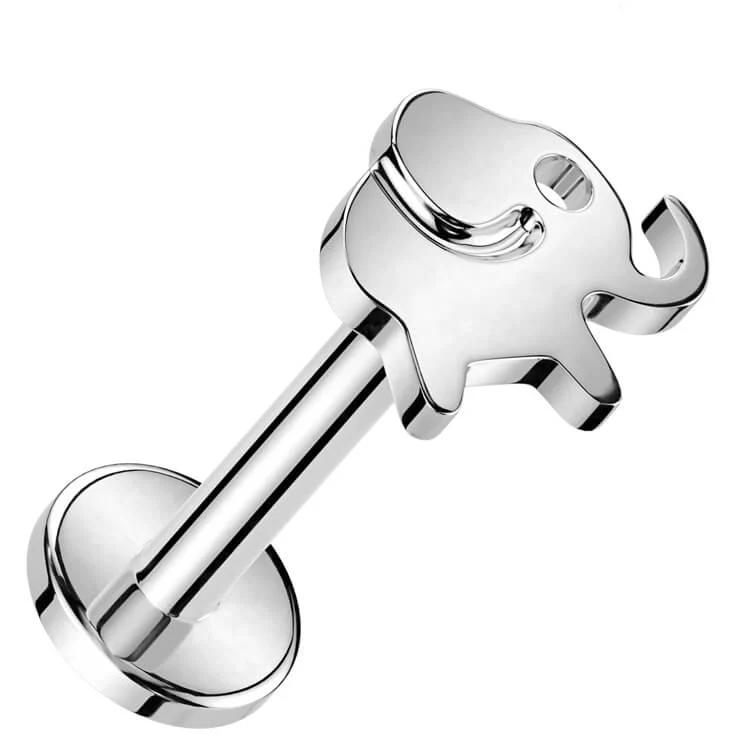 Tytan labret słoń gwint wewnętrzny - Image 4