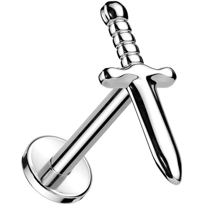 Tytan labret sztylet gwint wewnętrzny - Image 5